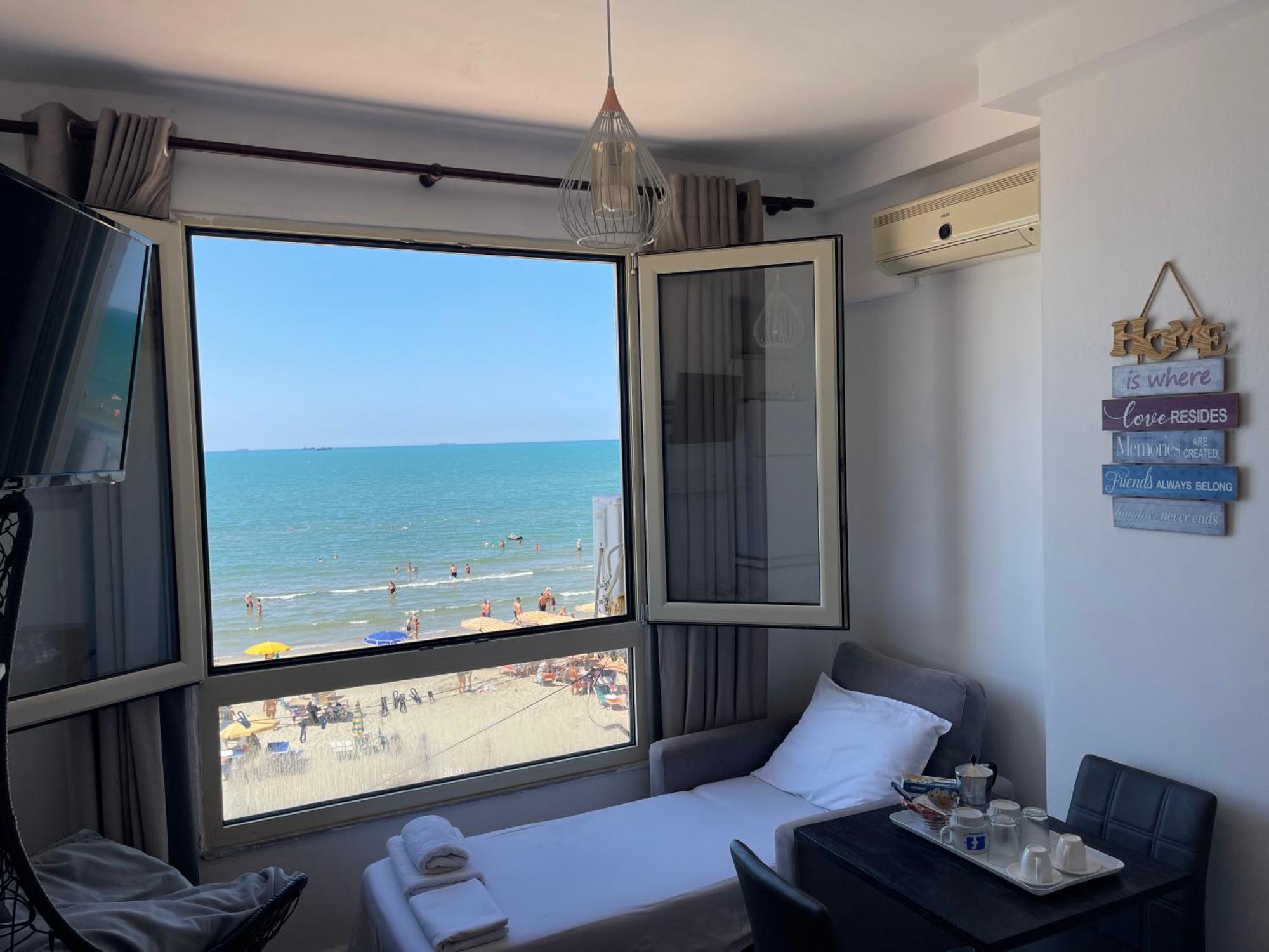 Arteg Apartments - Full Sea View Durrës Exteriör bild