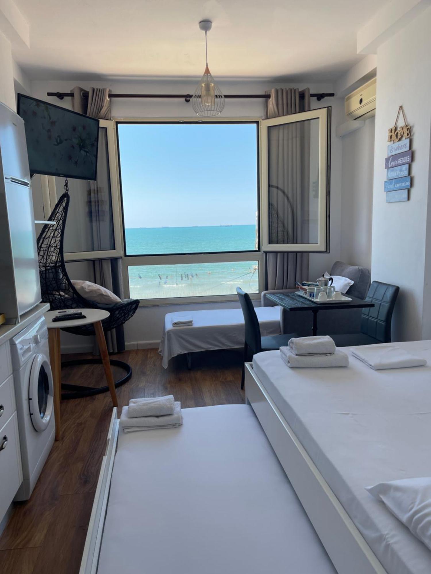 Arteg Apartments - Full Sea View Durrës Exteriör bild